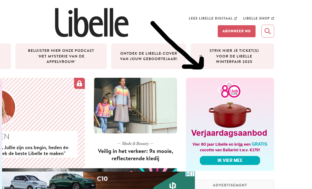 Banner voor Libelle Lekker